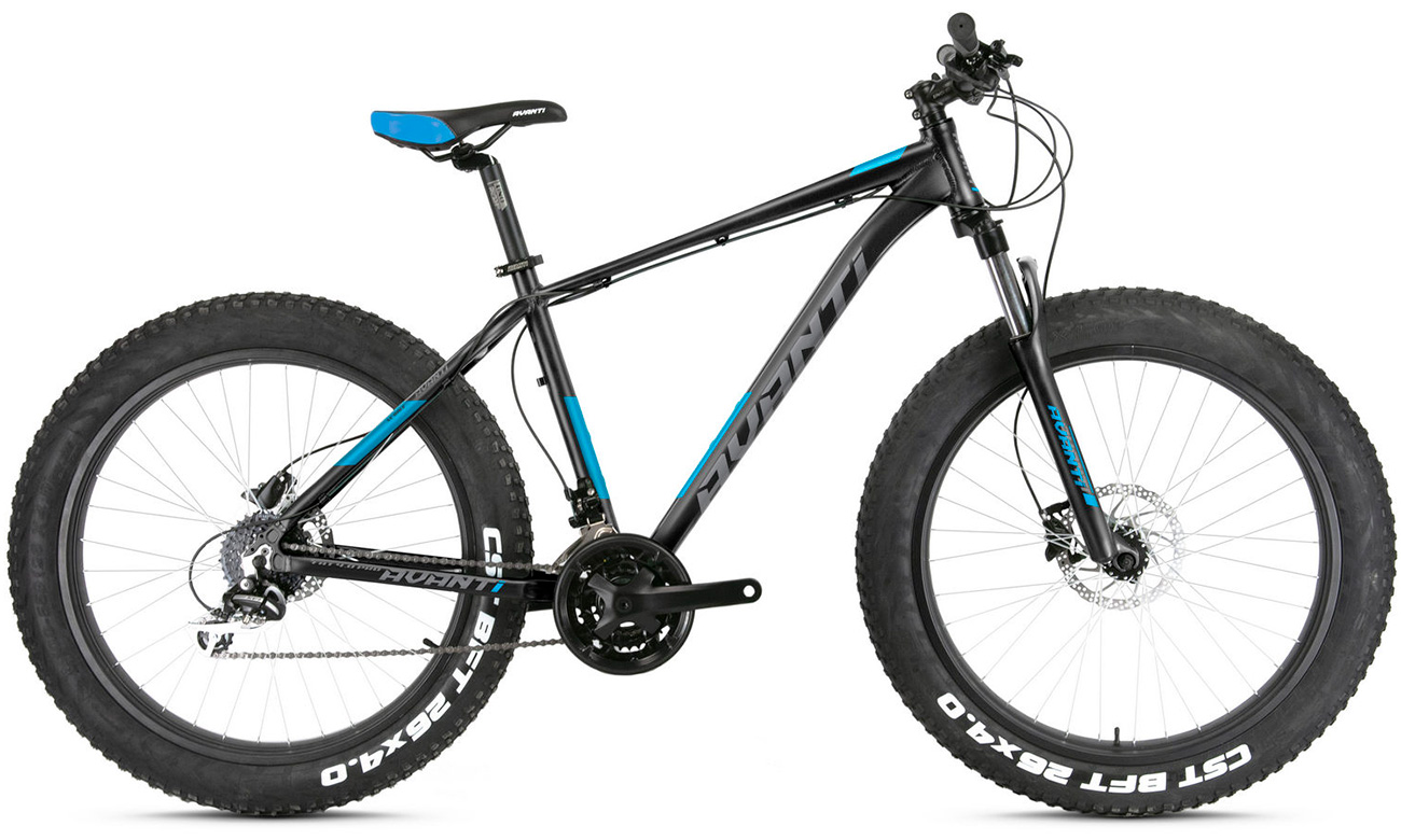 Фотография Велосипед Avanti FAT PRO 26" (2020) 2020 Черно-синий